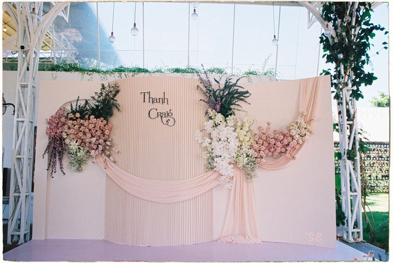 Tiệc cưới ngoài trời tại Bình Dương