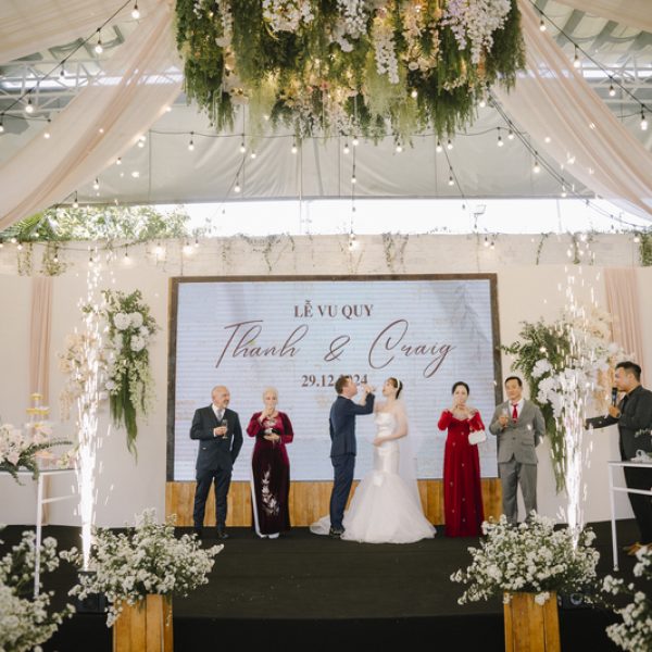 Tiệc cưới ngoài trời tại Bình Dương