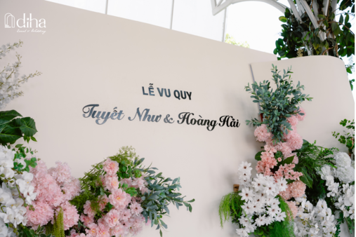 Tiệc cưới sân vườn tại Bình Dương - Không gian tiệc cưới sân vườn tại Diha Garden